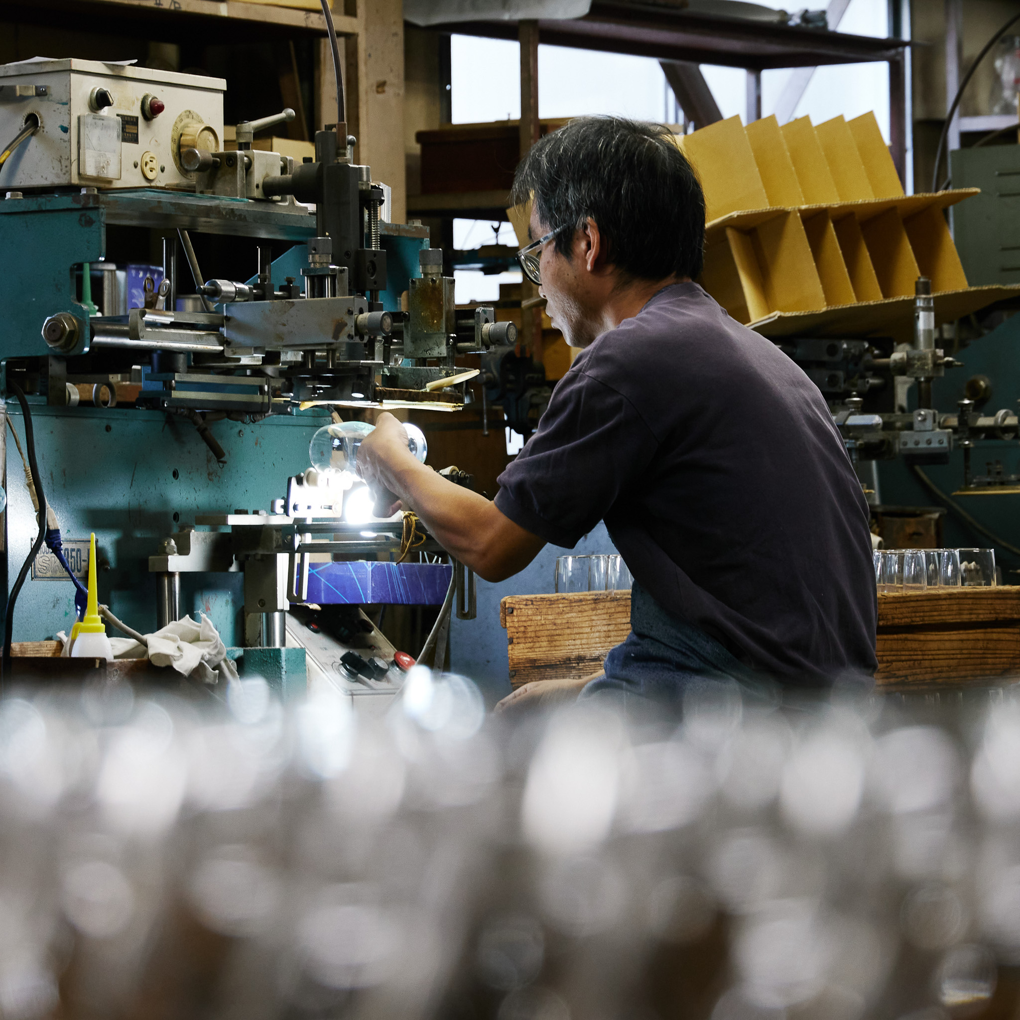 ガラス製工芸品 楽天市場】廣田硝子 砂時計 ガラス製スナ式時計 4分 珈琲 白
